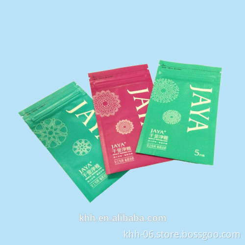 Good Quality Preferential Price Plastic Three Side Seal Bag with Zipper